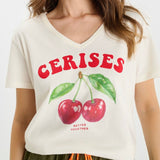 Le Temps Des Cerises Alyne Off White T-Shirt