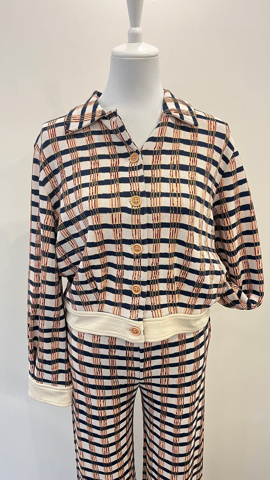 Aldo Martins Teja Devon Plaid Collared Jacket