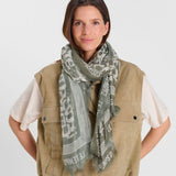 Le Temps Des Cerises Mono Army Scarf