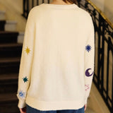 La Petit Etoile Moka Ecru Gilet