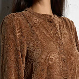 La Petit Étoile Bolentia Camel Blouse