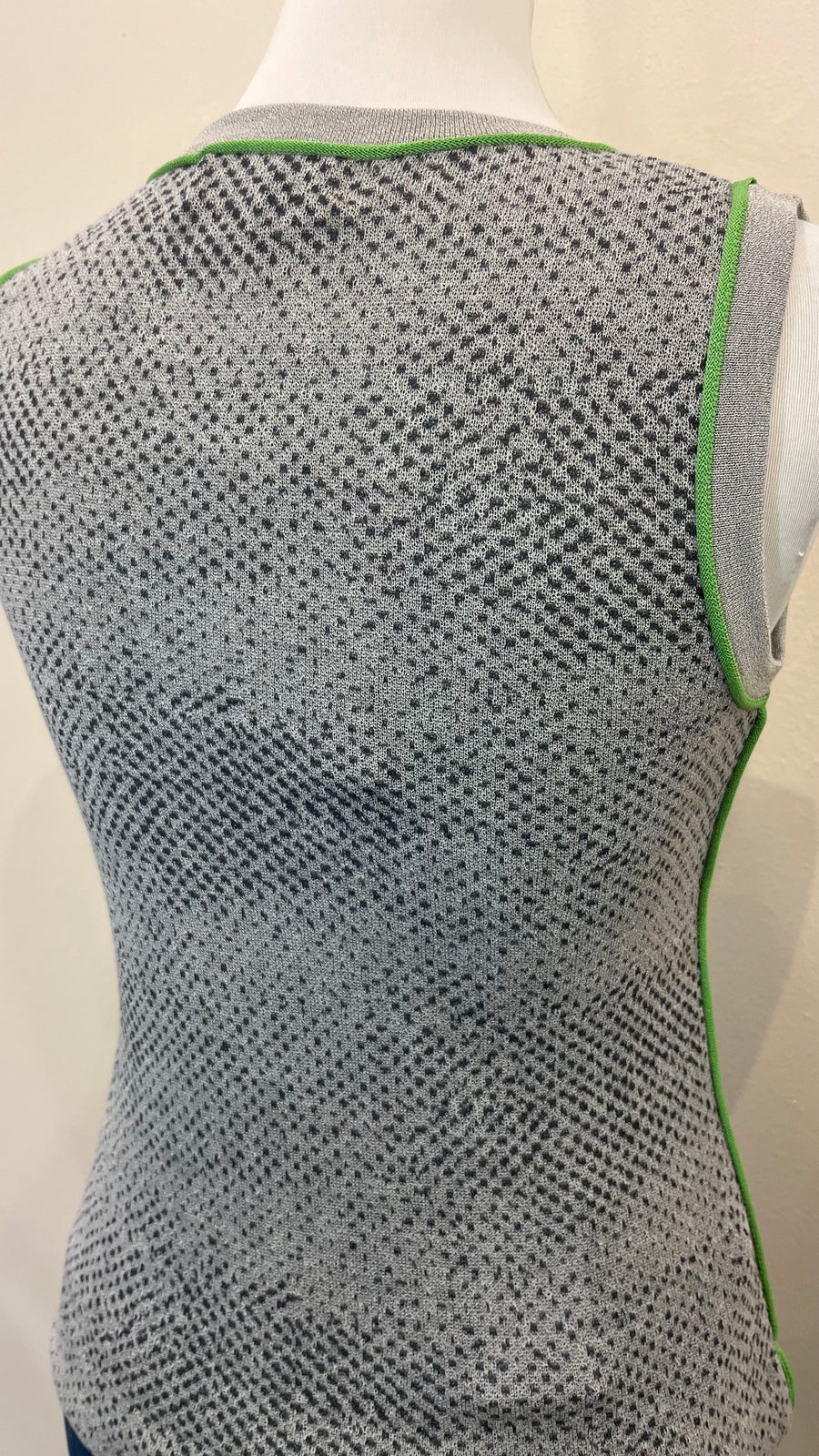 Aldo Martins Azul Oleny Abstract Printed Sleeveless Top