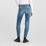 Le Temps Des Cerises Slim Jeans Yulo 7/8th Destroy Blue
