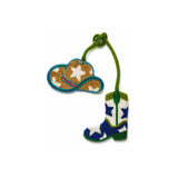 The Jacksons Blue Cowboy Boot