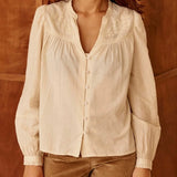 La Petit Étoile Bowie Beige Blouse