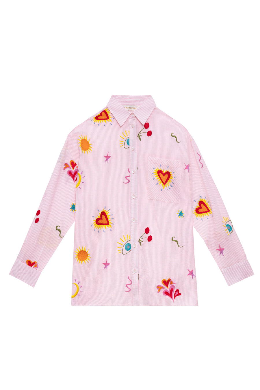 La Petite Etoile Clemmy Rose & Ecru Blouse