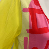 Aldo Martins Amarillo Yellow Niza Printed Loose Fit T-Shirt