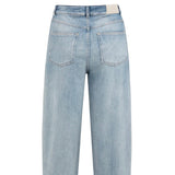 YAYA Blue Denim Loose Fit High Waist Denim
