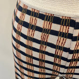 Aldo Martins Dori Teja Plaid Long Pants with Elastic Waistband