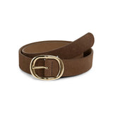 YAYA Tan Brown 99051 Suede Belt