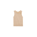 La Petite Etoile Minn Beige Asymmetric Top