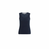 YAYA Navy Blazer Blue 939 Rib Singlet With Round Neck