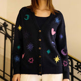 La Petite Etoile Moka Marine Gilet