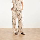 Smashed Lemon Off White & Black Pants
