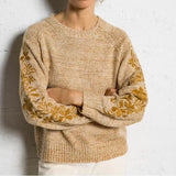 La Petit Étoile Maela Beige Sweater