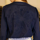 La Petite Etoile Belyne Marine Blouse