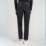 Le Temps Des Cerises Cha Jean With Side Pocket in Black