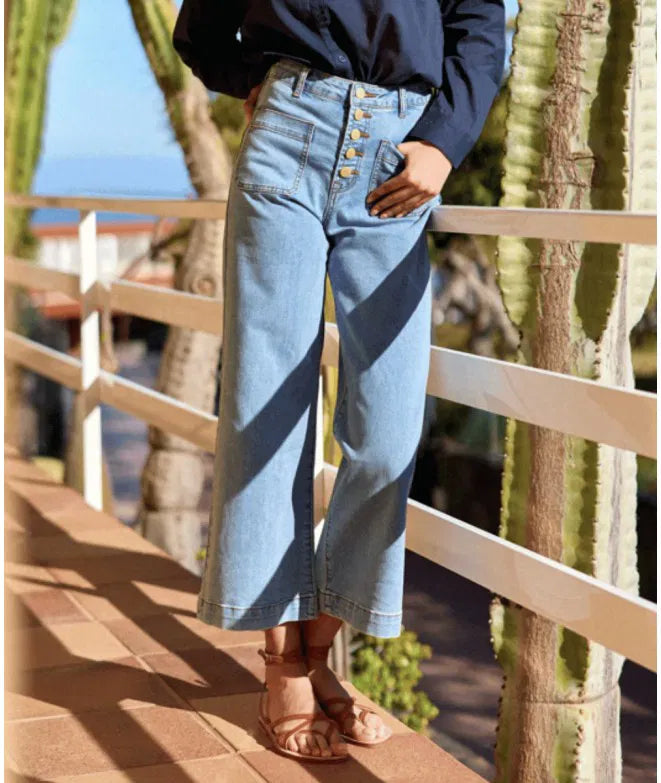 La Petite Etoile Atlanta Stone Clair Light Blue Jeans