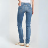 Le Temps Des Cerises Kops Low-Rise Blue Jeans