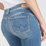 Le Temps Des Cerises Kops Low-Rise Blue Jeans